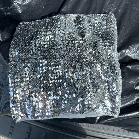 Sparkly tube top size small never worn - Picture 1 of 1
